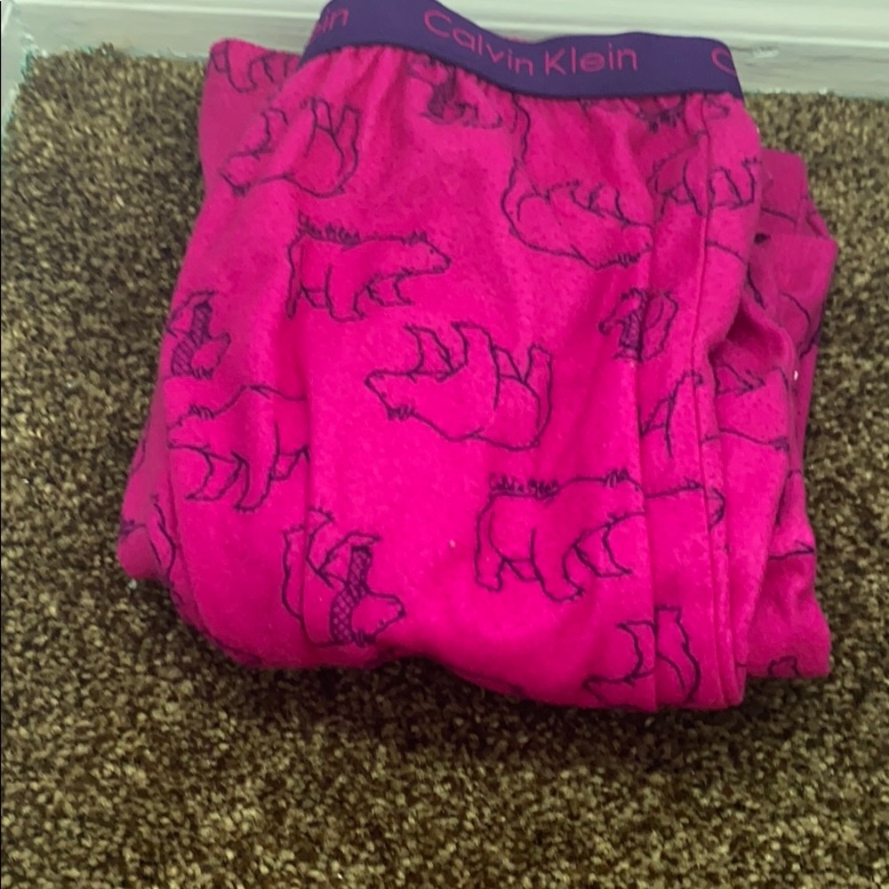 calvin klein pjama pants
